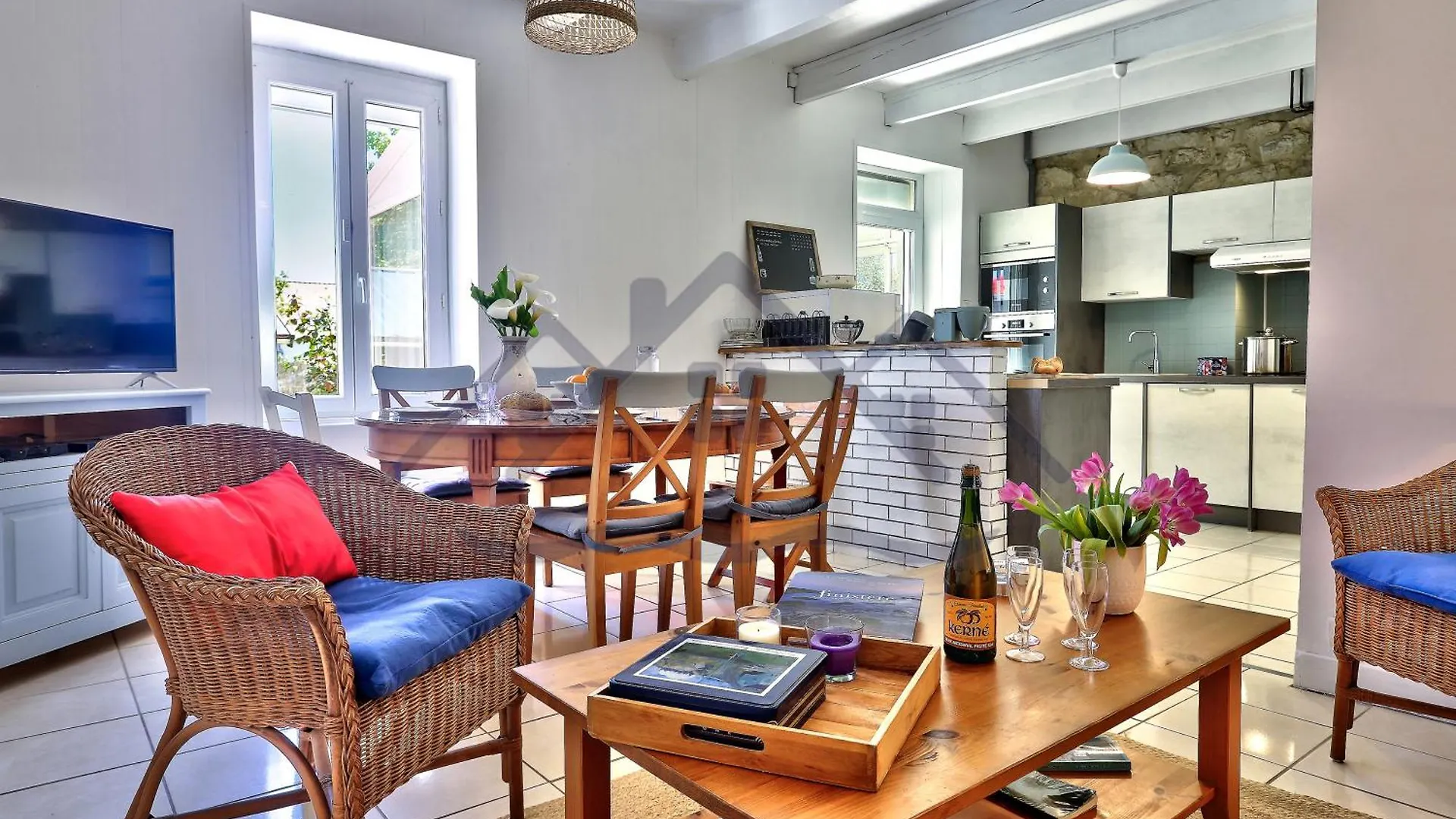 Localise - M26B - Les Belles Ames - Maison Renovee Avec Jardin Entierement Clos - Place De Parking Sur Le Terrain - Wifi Inclus - Draps Inclus - Animaux Bienvenus Guilvinec