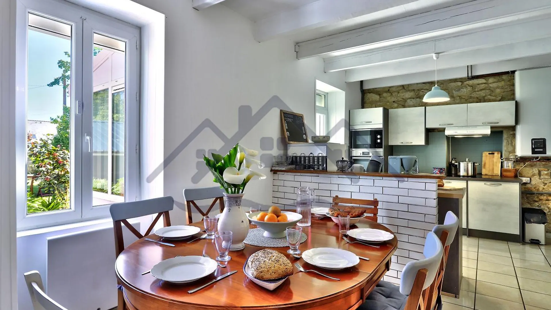 Vakantiehuis Localise - M26B - Les Belles Ames - Maison Renovee Avec Jardin Entierement Clos - Place De Parking Sur Le Terrain - Wifi Inclus - Draps Inclus - Animaux Bienvenus Guilvinec Frankrijk